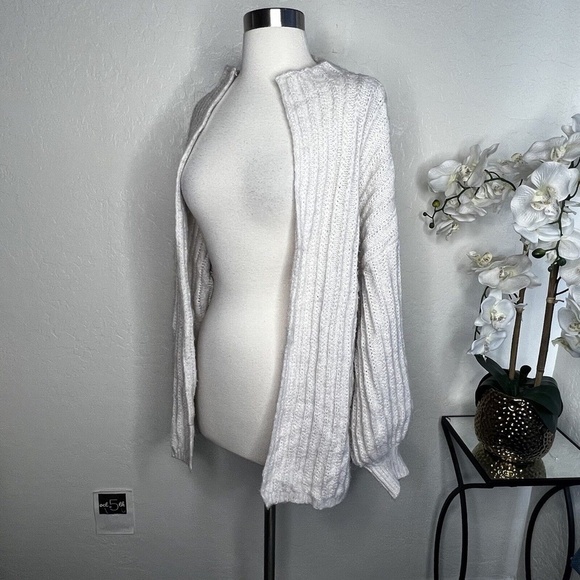 Truly Madly Deeply Ava Open Front Cardigan S Cream - Picture 5 of 6